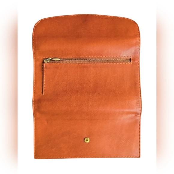 EUC Vintage Coach Combination Wallet Checkbook No. 4730 British Tan - Picture 6 of 16